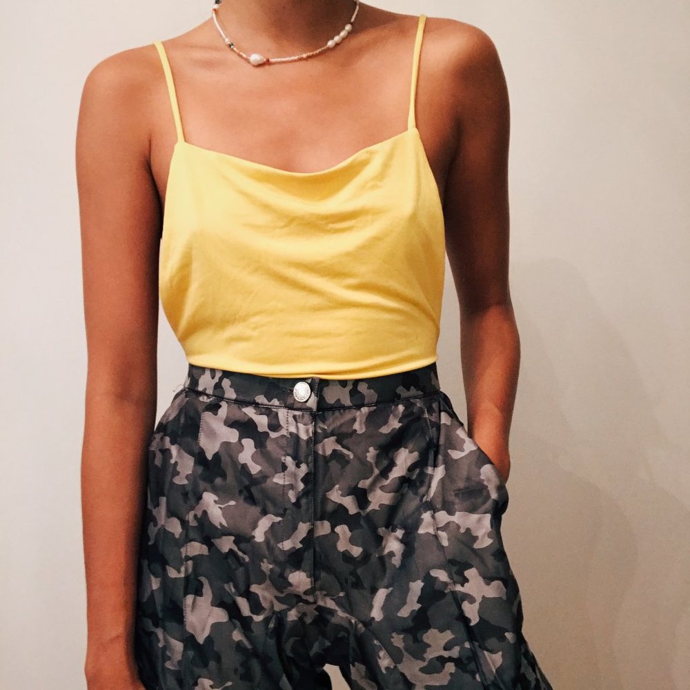 Yellow Body Suit